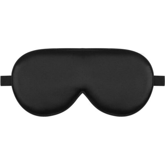 Sleep Mask Silk Cover Eye Contour Built-in No Pressure for Sleeping Washable - Picture 1 of 7
